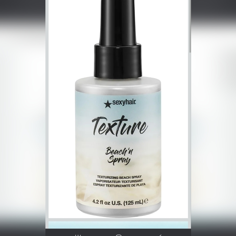 New Sexyhair Beach'n Spray Hair Texturizing Spray w/ Sugar & Argan Oil
